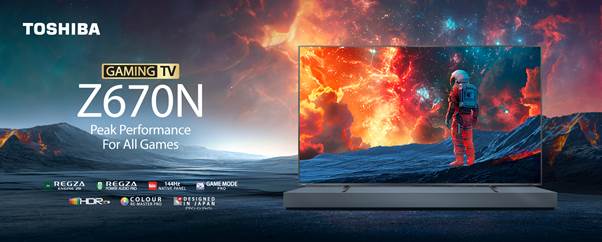 Toshiba Gaming TV with Monster Hunter Wilds Certification